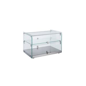 VITRINA EXHIBIDORA NEUTRA CRISTAL RECTO RTZ-50L