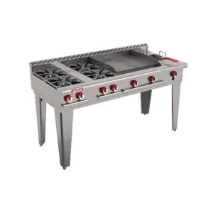 ESTUFAS MULTIPLES AQUILES (a gas) - EM-H-C-MIX